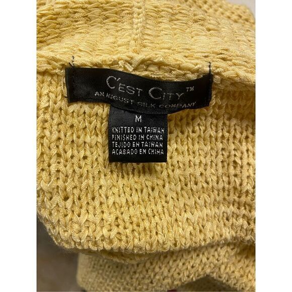 Vintage Lightweight, Single Button Silk Blend Cardigan Sweater Y2K size M - Picture 4 of 6